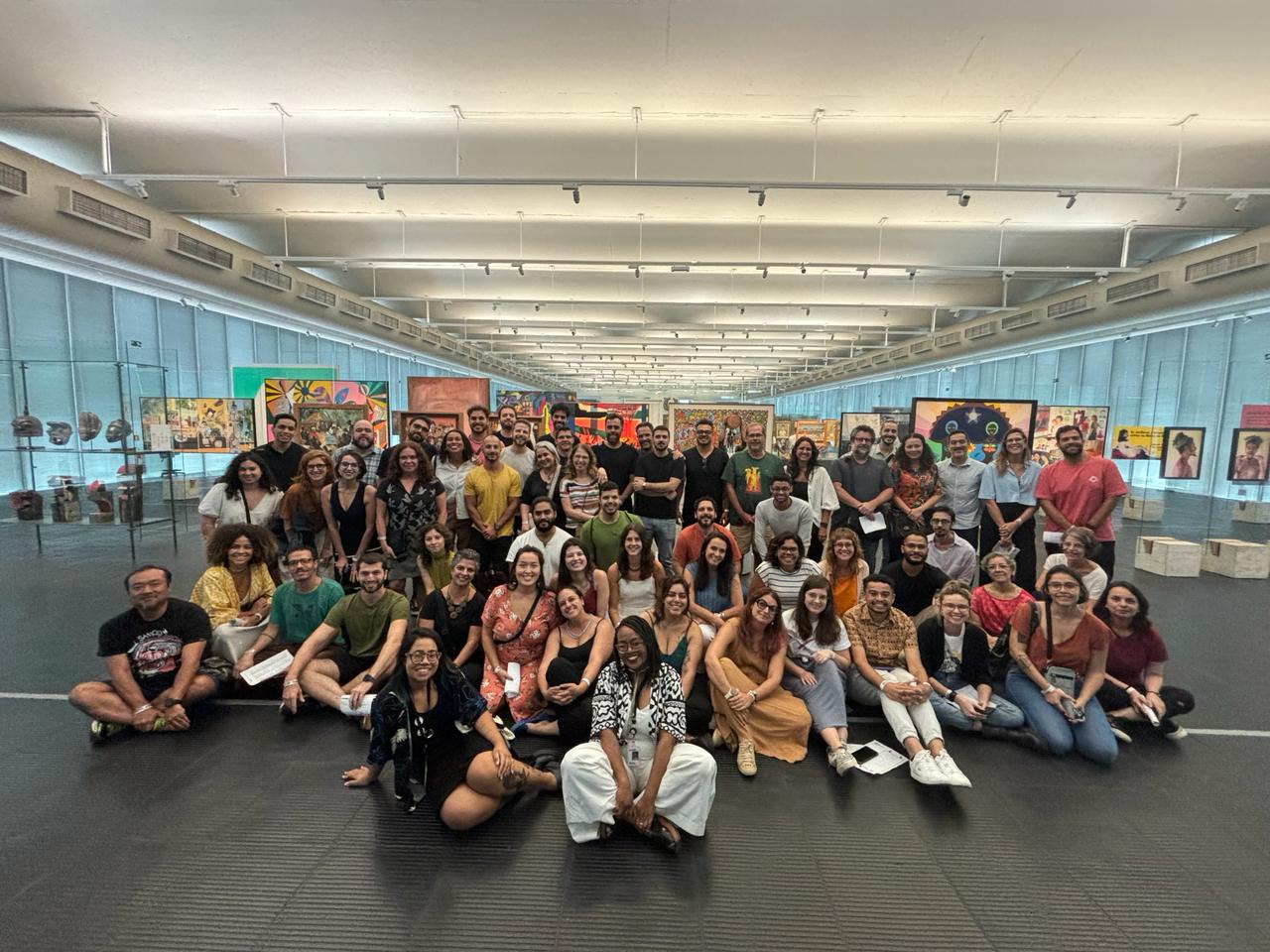 Formação de professores do Colégio Móbile, 2024. Foto pela equipe MASP Ensino.